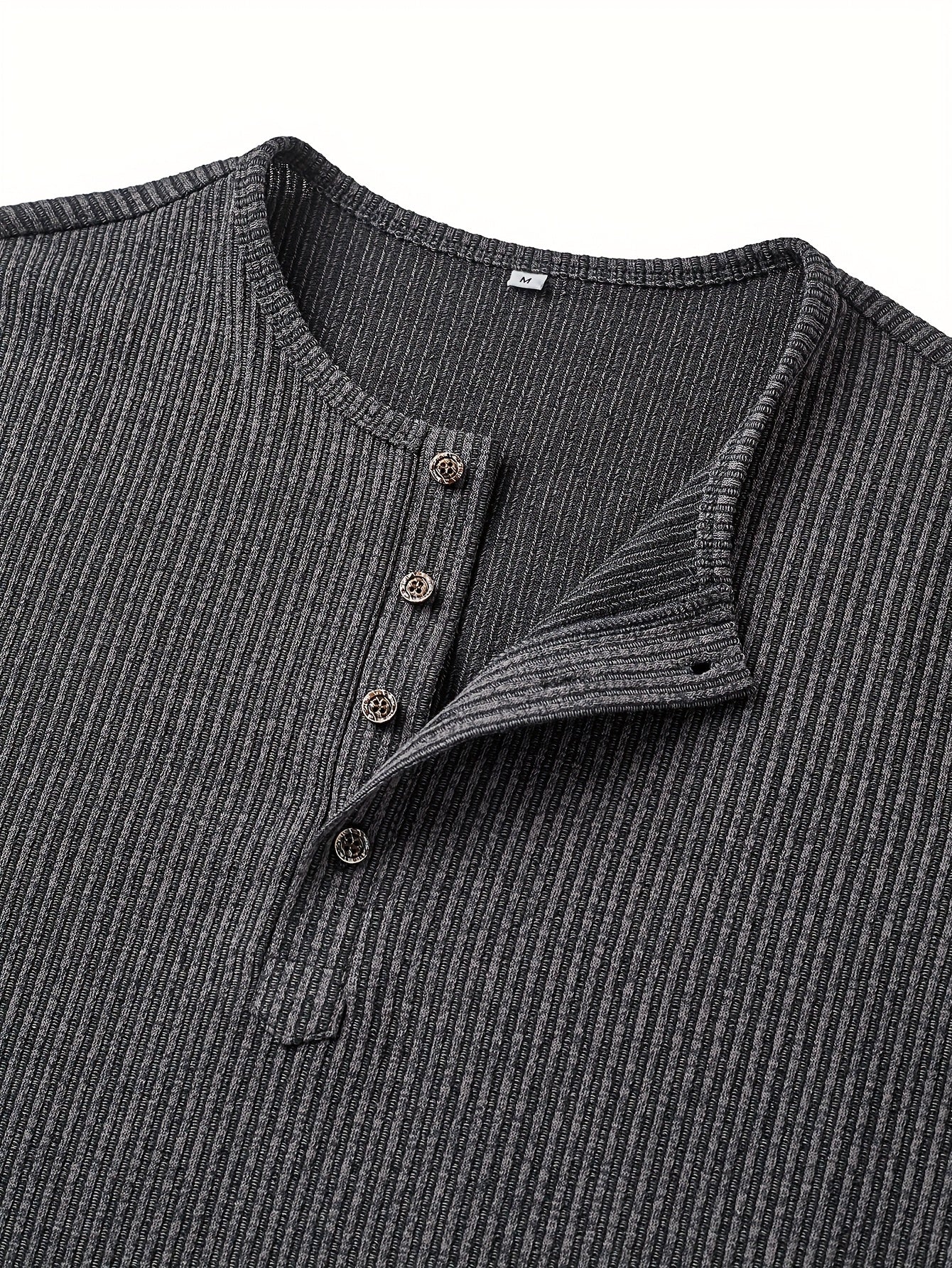 Callahan | Geribbelde Lange Mouwen Henley