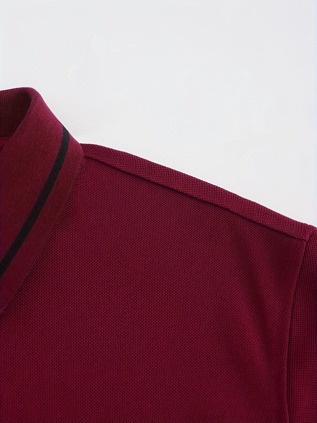 Emerson | Verfijnde Lange Mouwen Polo Shirt