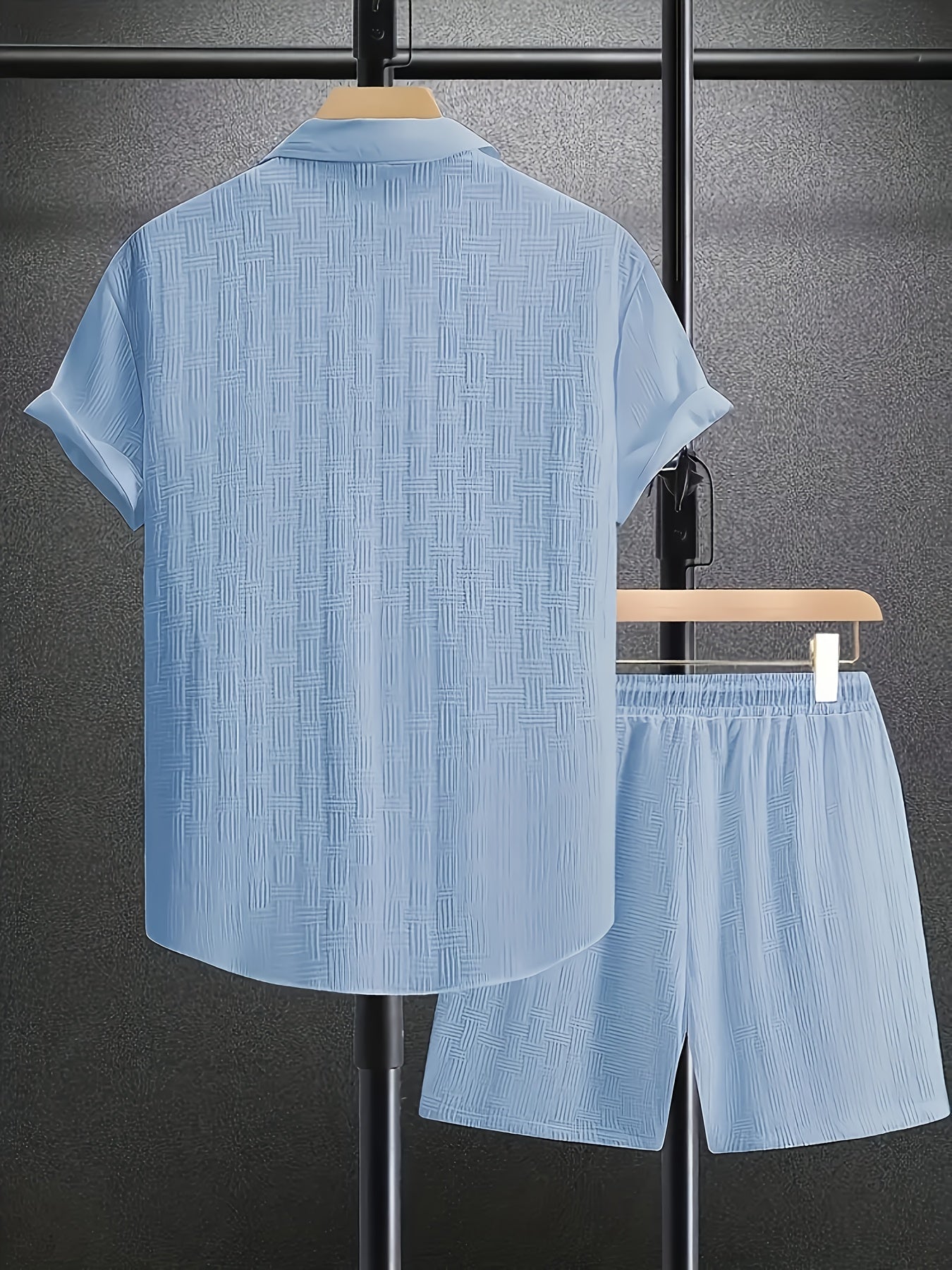 Miles | Textured Short Sleeve Set