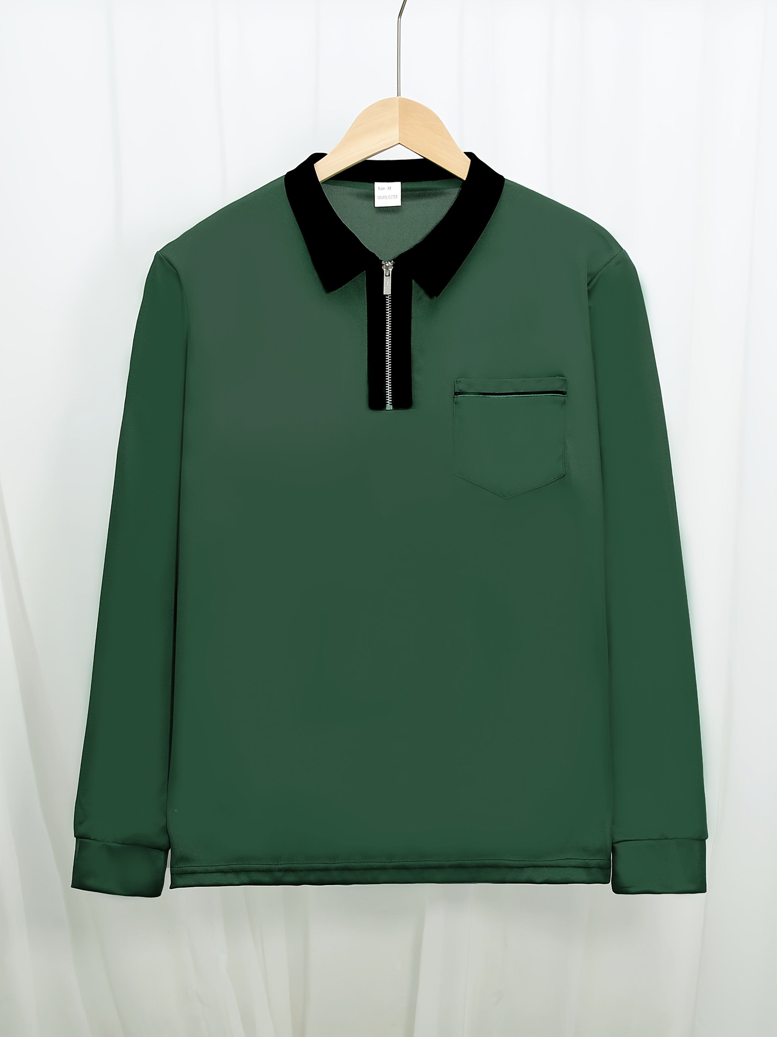 Fletcher | Verfijnde Zip-Kraag Polo Shirt