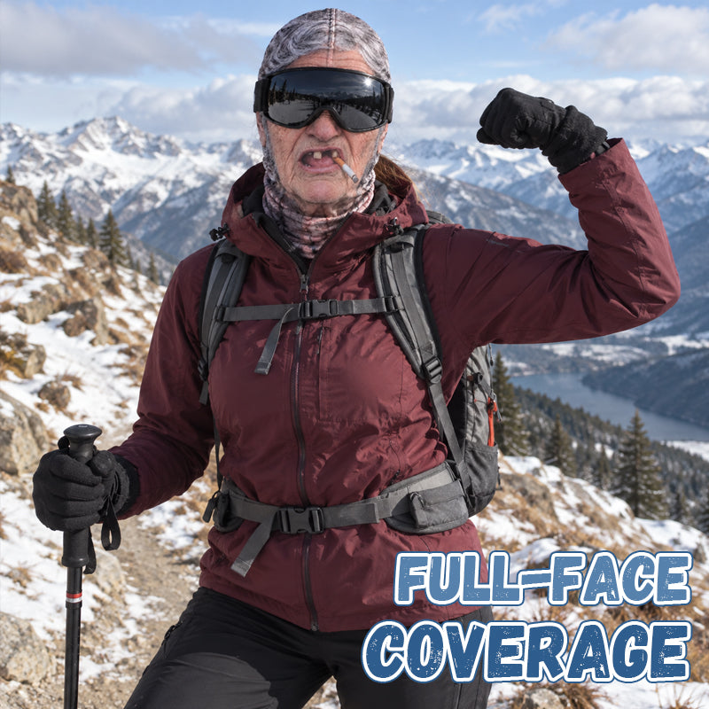 Funny Face Ski Mask – Realistic Winter Novelty Mask