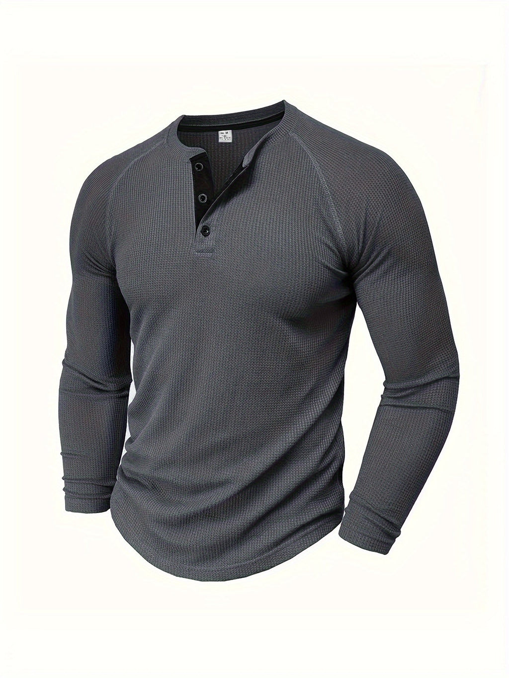 Jasper | Klassieke Knopsluiting Henley