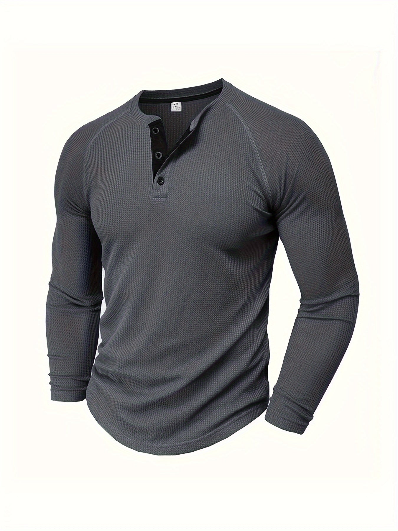 Jasper | Klassieke Knopsluiting Henley