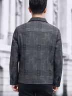 Beckett | Verfijnde Patroon Jacket