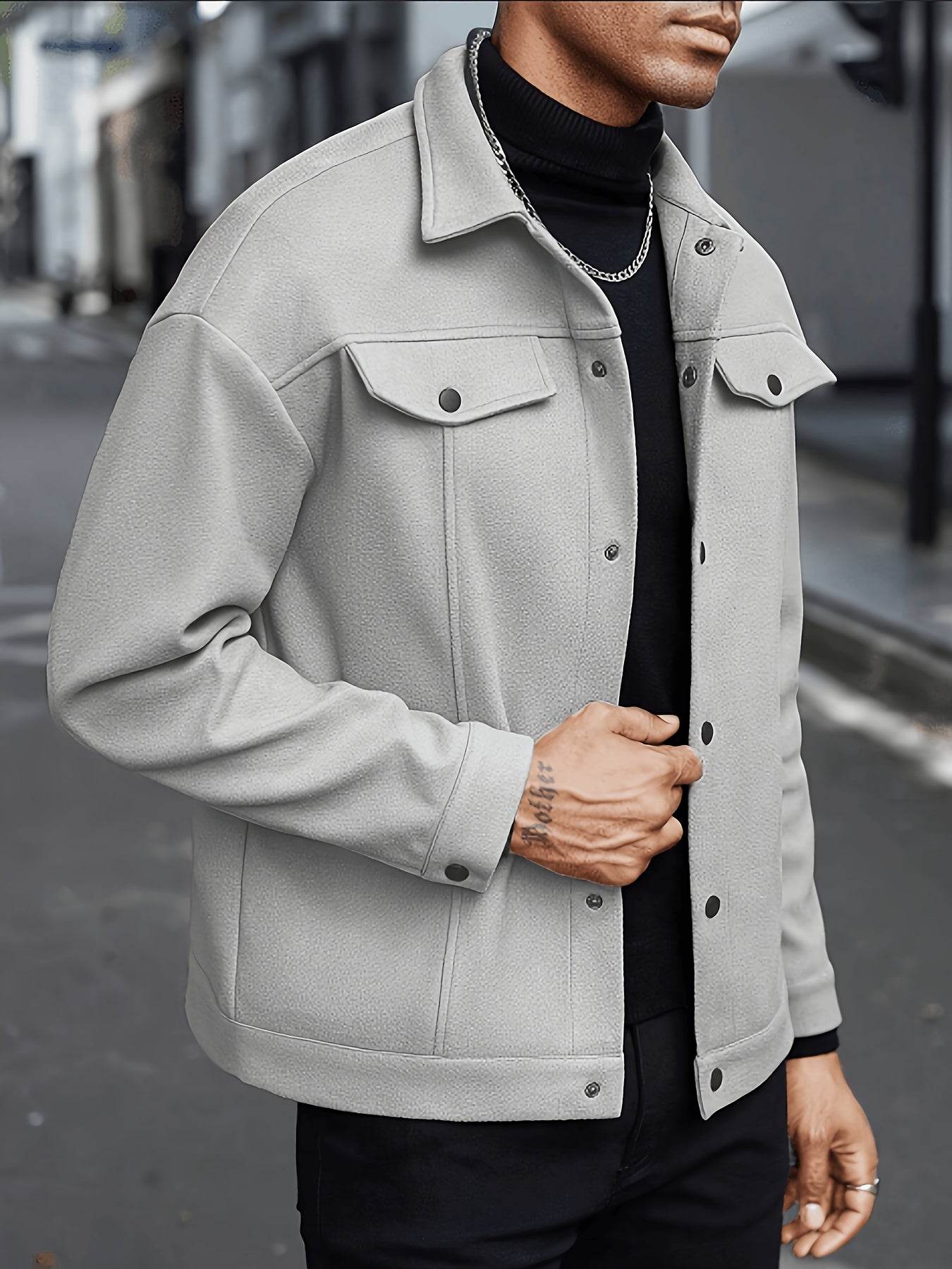 Lincoln | Klassieke Button-Up Jas