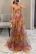 Giselle | Elegante Vloeiende Maxi Jurk