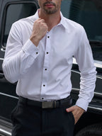Quentin | Verfijnde Slim-Fit Overhemd