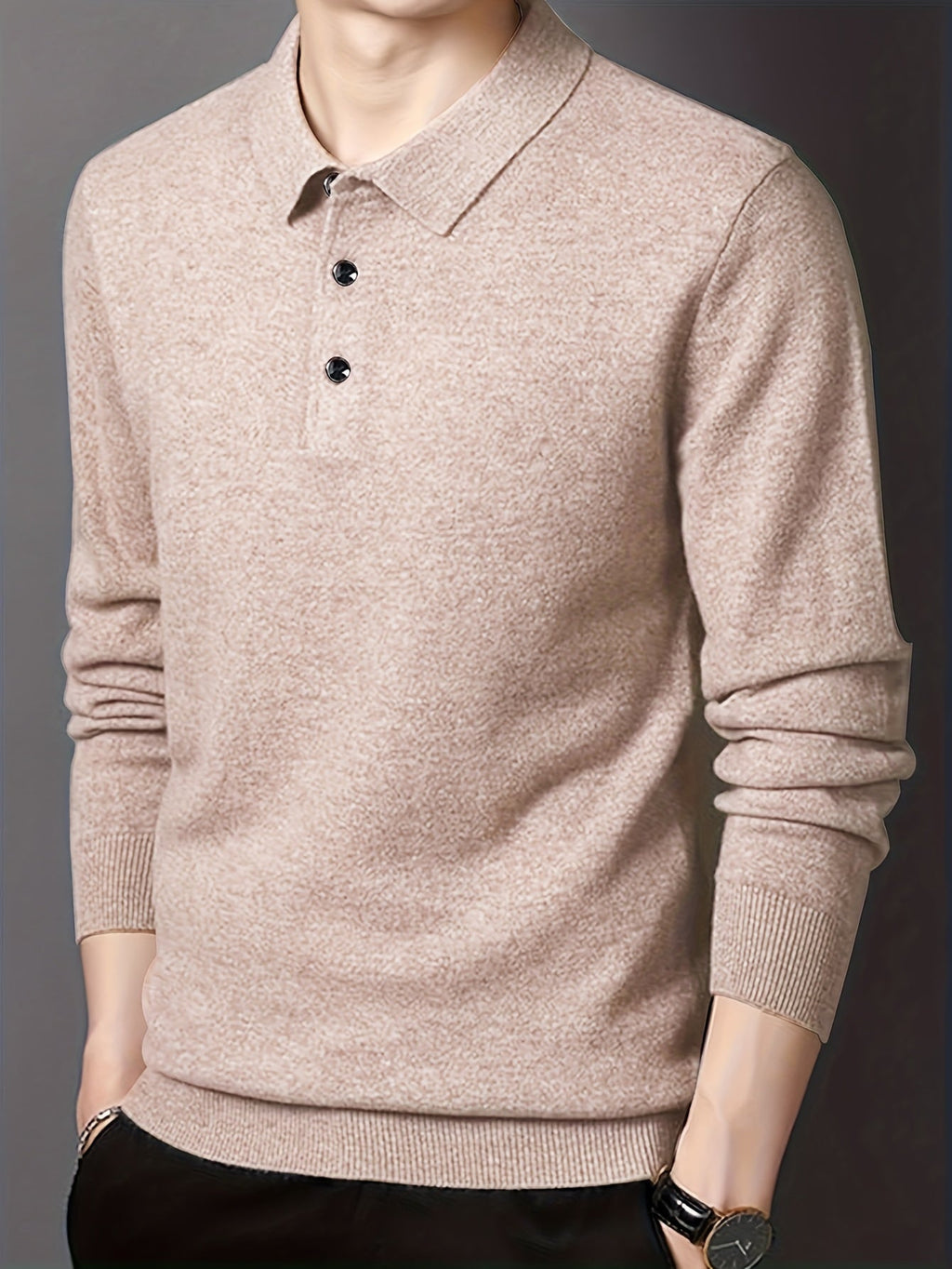 Alistair | Polo Shirt met Knopjeskraag