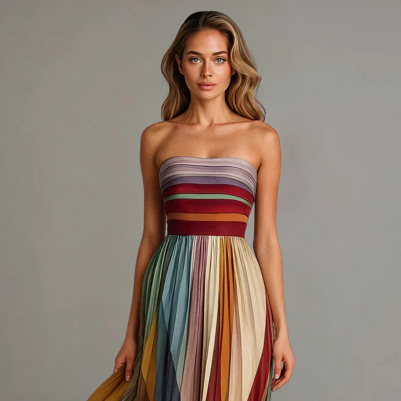 Ivy | Elegante Vloeiende Lange Jurk