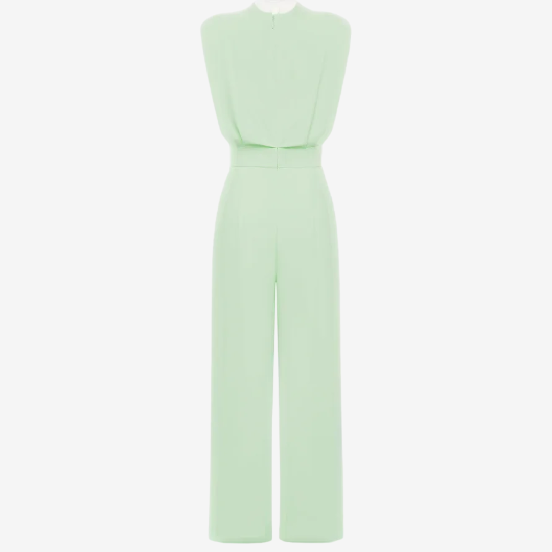 CYNTHIA | JUMPSUIT MET GECONFECTIONEERDE TAILLE
