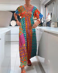 BEATRICE | KLEURRIJKE BOHEMIAN DRESS