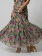 Calen™ Off Shoulder Flow Midi Jurk