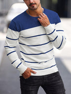Bennington | Klassieke Gestreepte Crewneck Trui