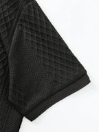 Sawyer | Textured Knit Polo Shirt