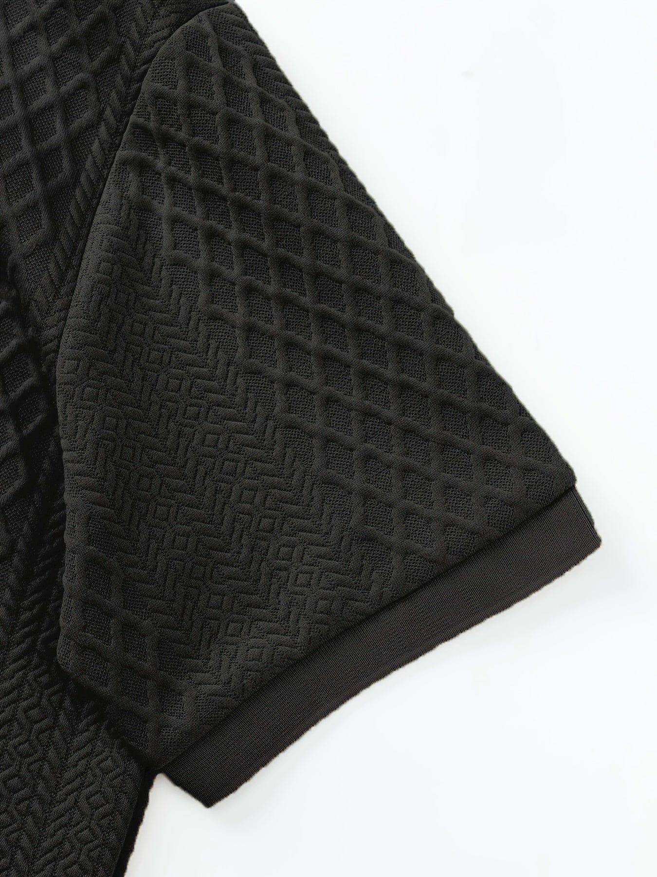 Sawyer | Textured Knit Polo Shirt