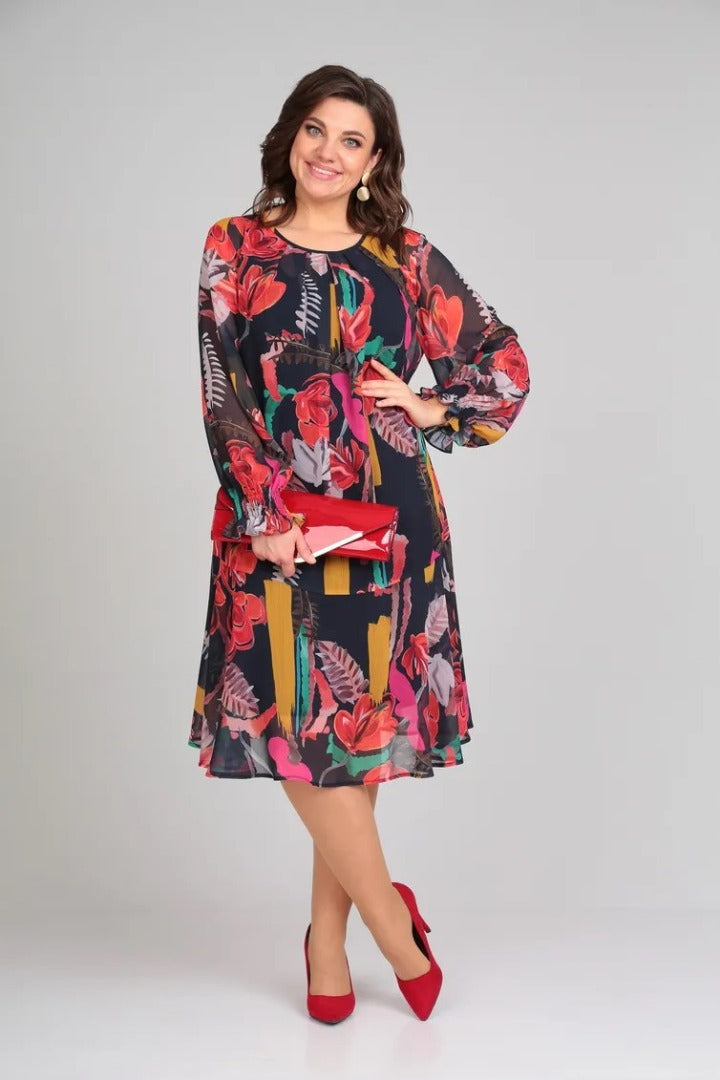 Florinda™ Elegante Bloemenjurk