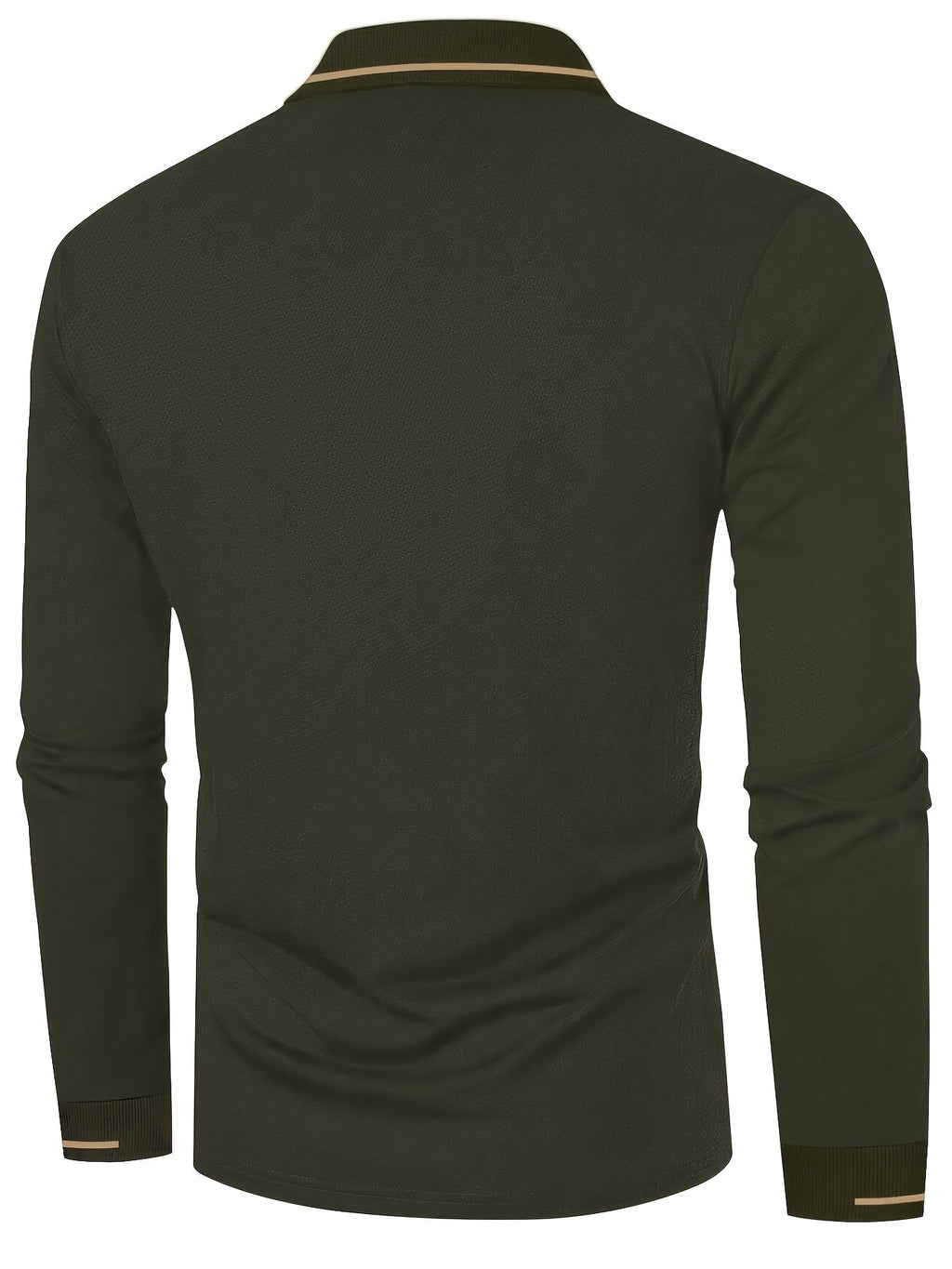 Emerson | Verfijnde Lange Mouwen Polo Shirt