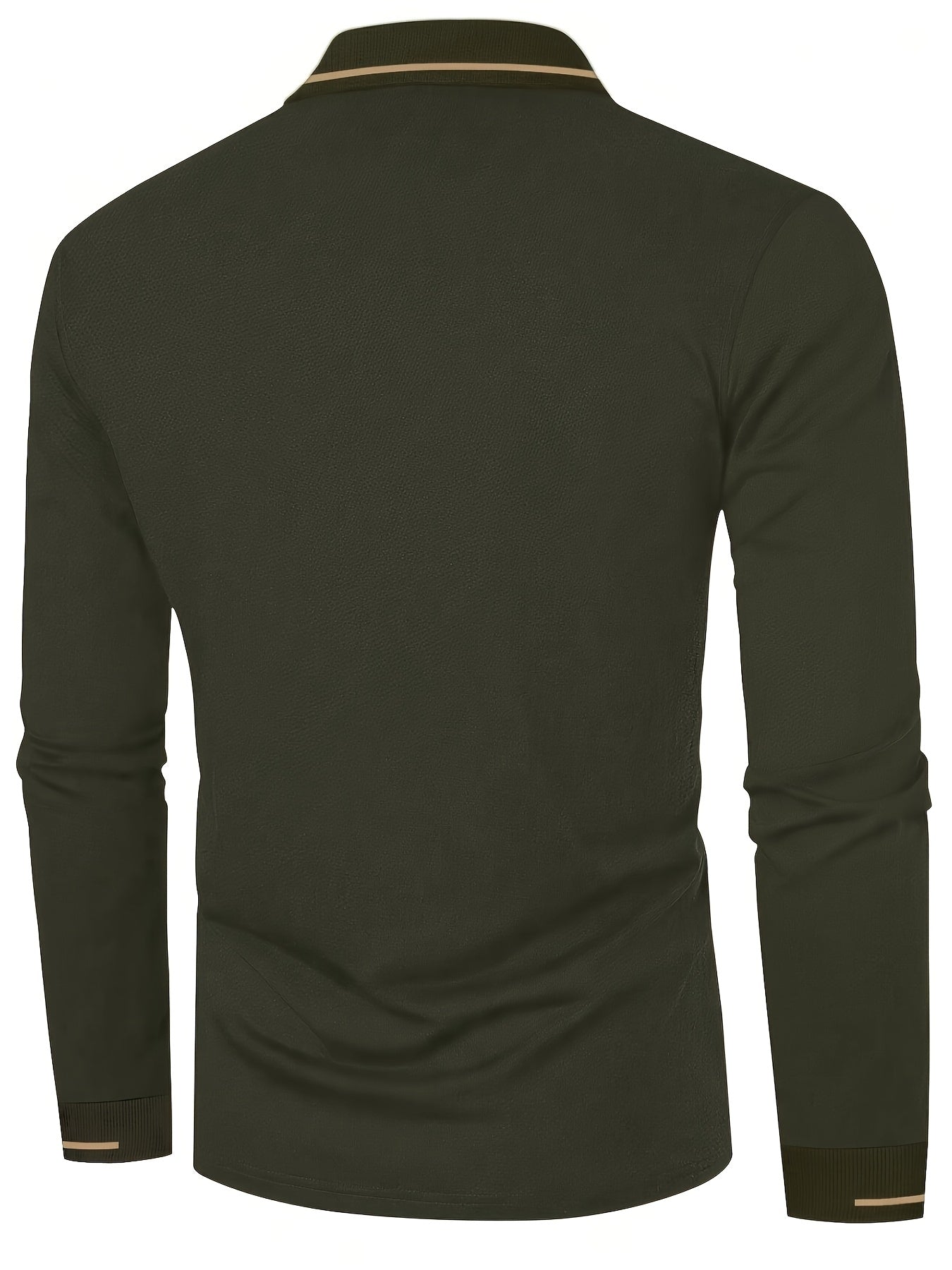Emerson | Verfijnde Lange Mouwen Polo Shirt