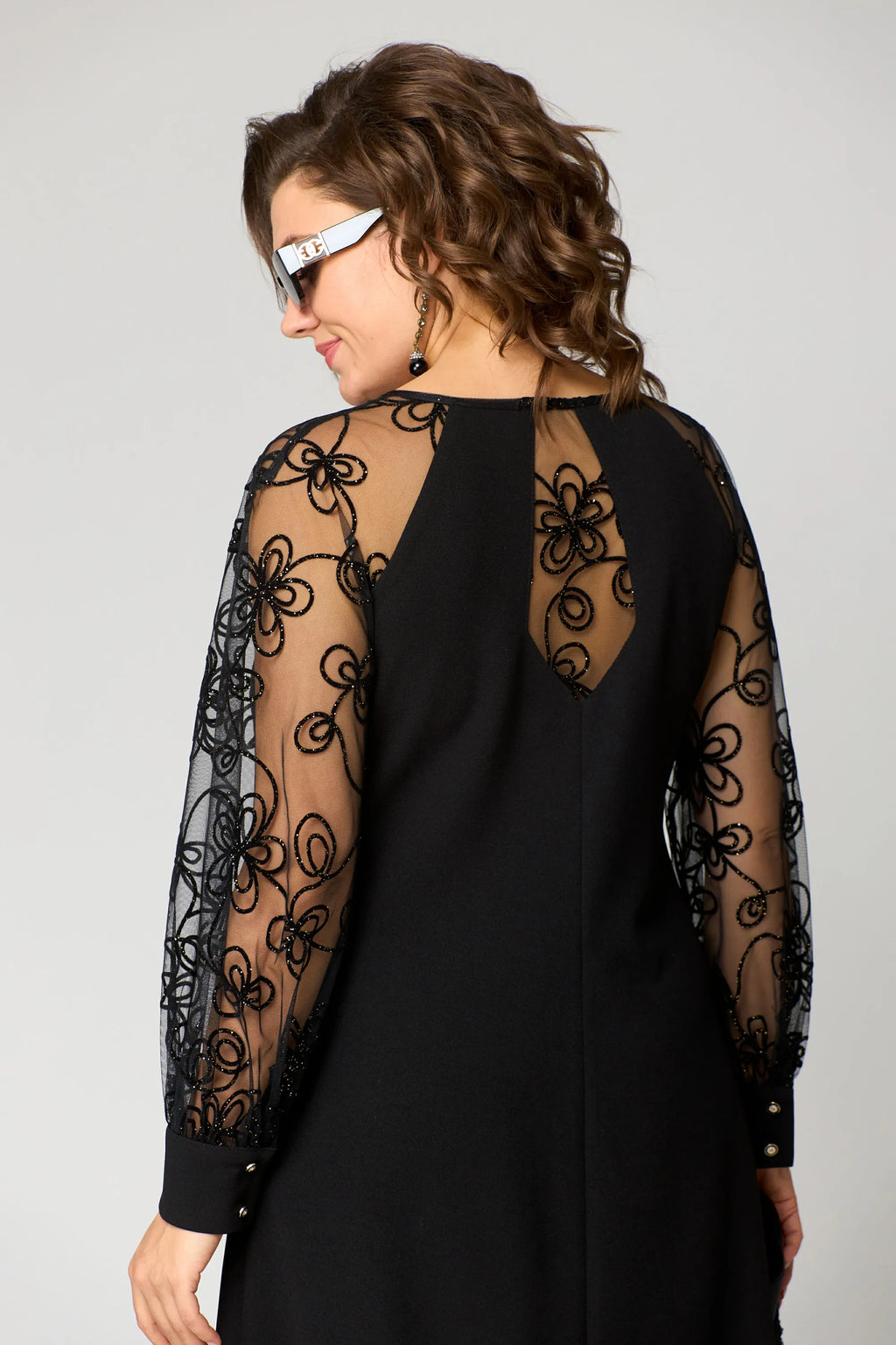 Edyth™ Elegante Kant Jurk