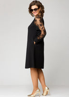 Edyth™ Elegante Kant Jurk