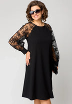 Edyth™ Elegante Kant Jurk