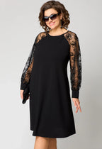 Edyth™ Elegante Kant Jurk