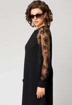 Edyth™ Elegante Kant Jurk