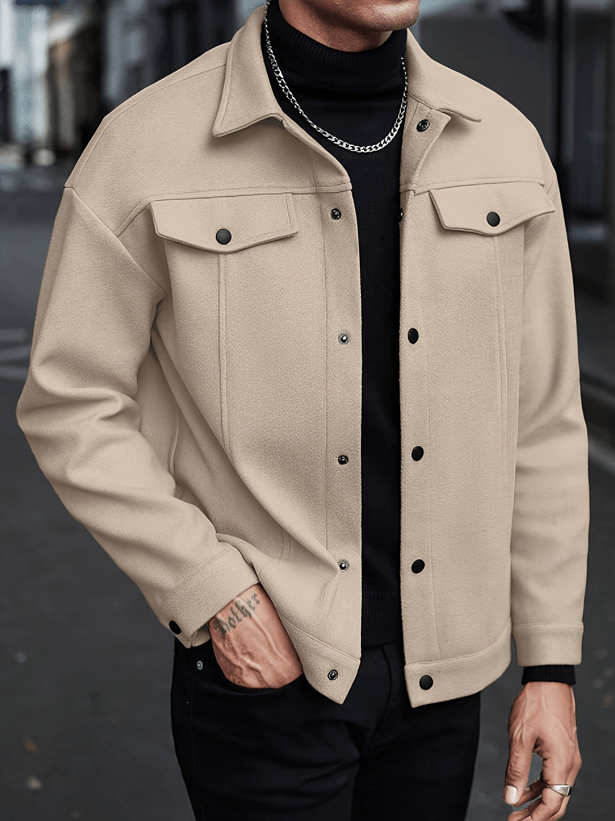 Lincoln | Klassieke Button-Up Jas