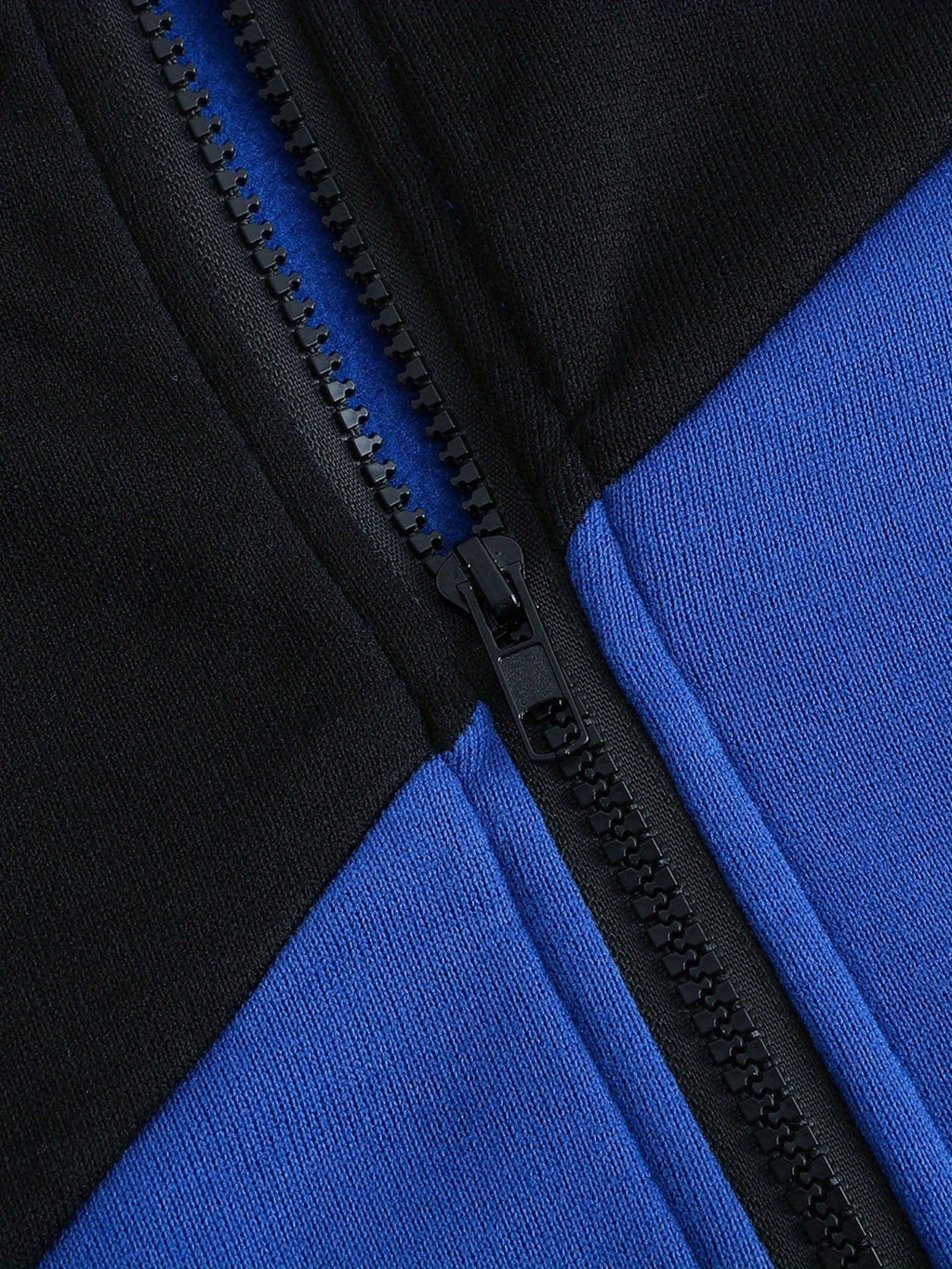Carter | Kleurblok Rits-Op Hoodie Jacket