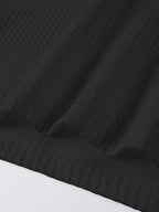 Maxwell | Textured Long Sleeve Polo Shirt