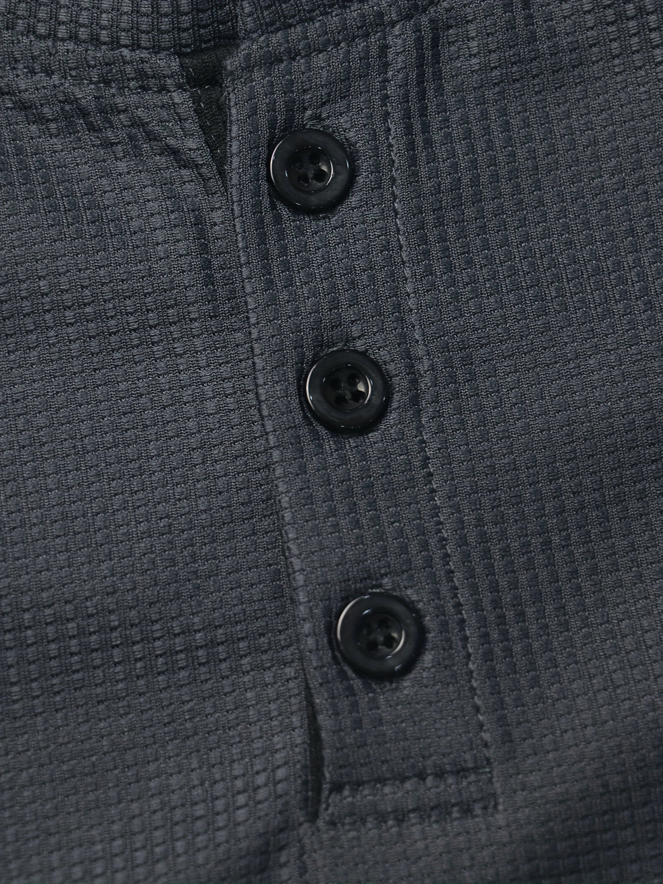Jasper | Klassieke Knopsluiting Henley