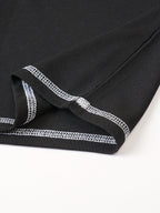 Maxwell | Getextureerde Knop-Hals T-shirt