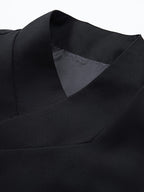 Jasper | Schuin-Knoop Notch Lapel Vest