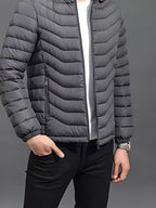 Silas | Gewatteerde Puffer Jacket met Kap