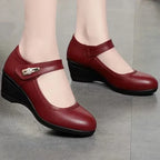 Monica | Klassieke Mid Heel Comfort Schoenen