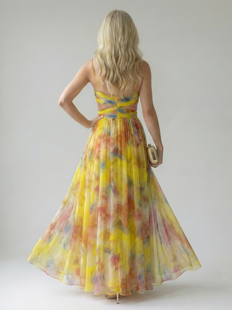 Isel™ Soft Wrap Maxi Jurk
