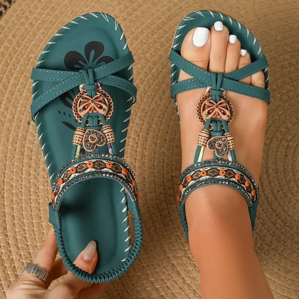 Valerie | Elegante Ondersteunende Sandalen met Bandjes