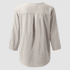 Melisa™ Casual Katoenen & Linnen Blouse