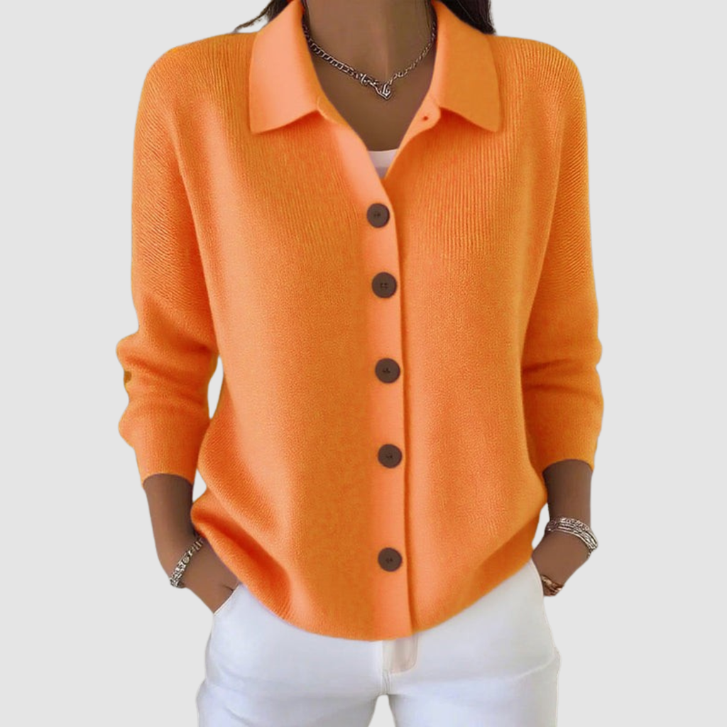 Riah™ Knopen-Up Brei Cardigan