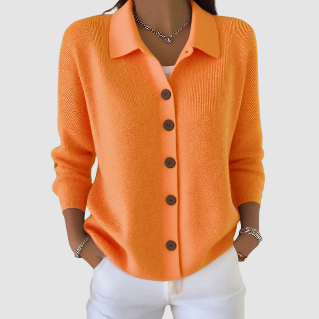 Riah™ Knopen-Up Brei Cardigan