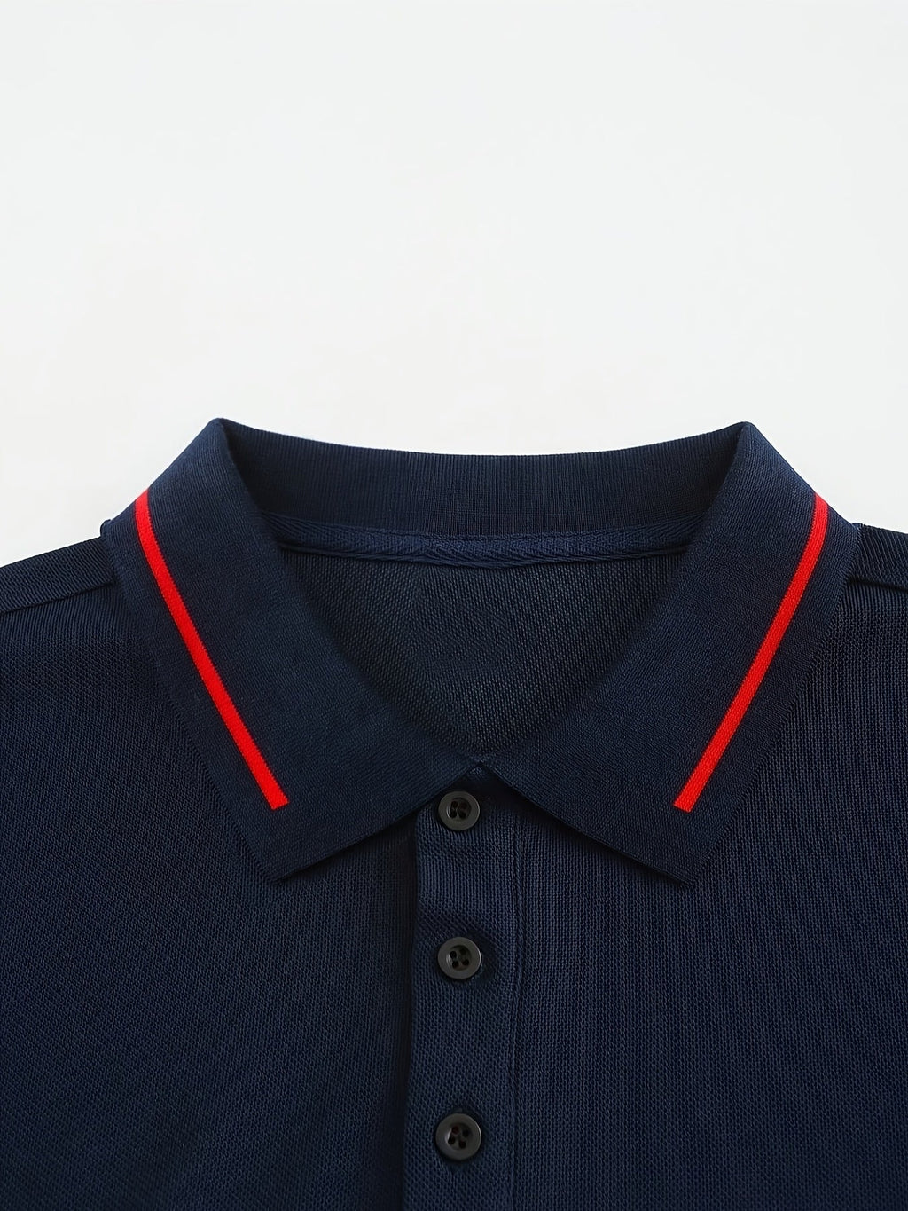 Emerson | Verfijnde Lange Mouwen Polo Shirt