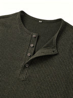 Callahan | Geribbelde Lange Mouwen Henley