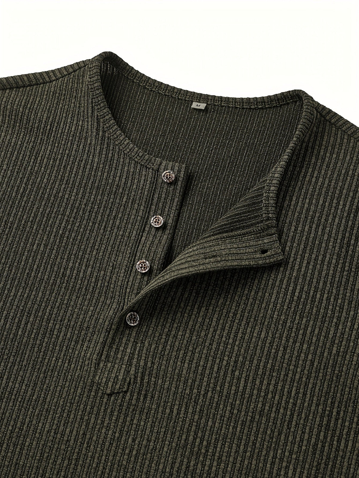 Callahan | Geribbelde Lange Mouwen Henley