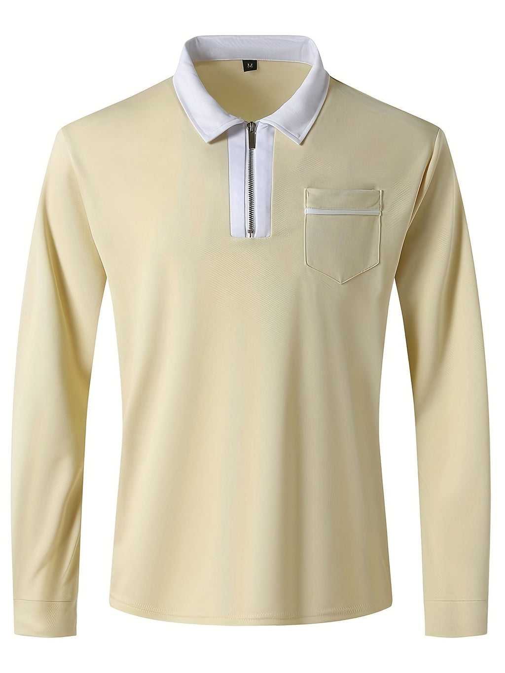 Fletcher | Verfijnde Zip-Kraag Polo Shirt