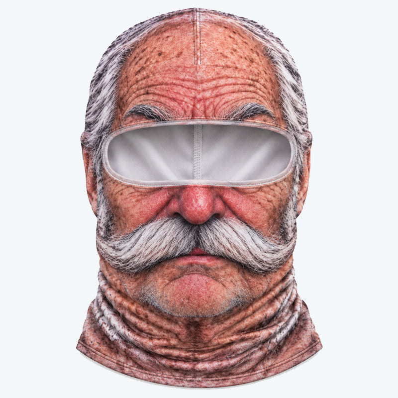 Grappige Gezicht Ski Masker – Realistisch Winternoviteit Masker