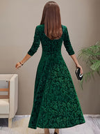 Nicola™ Elegante Fluwelen Jurk