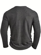 Callahan | Geribbelde Lange Mouwen Henley