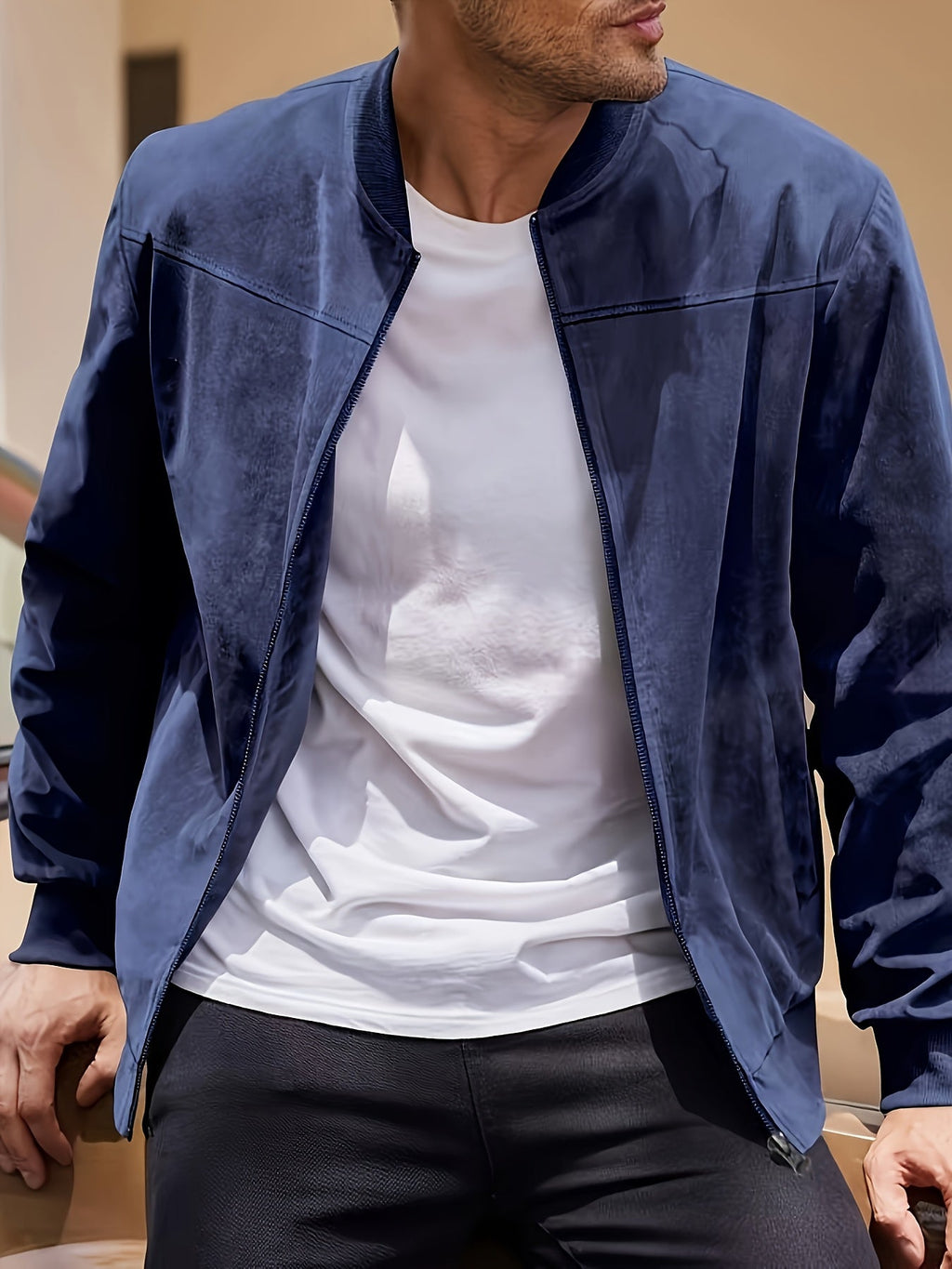 Calvin | Lichtgewicht Zip-Up Jacket