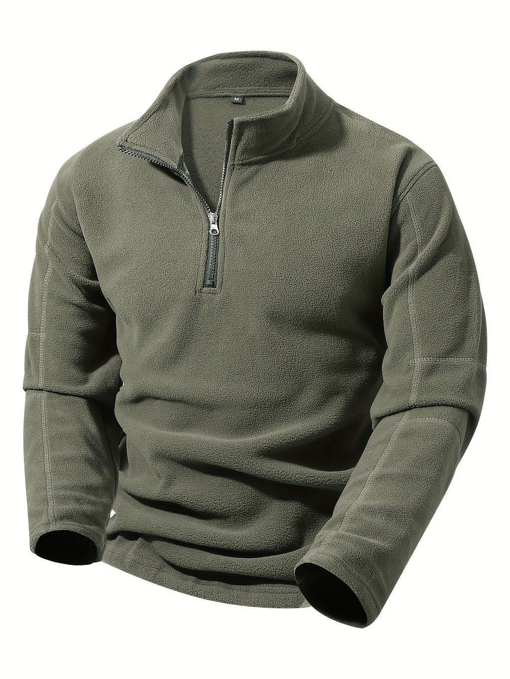 Foster | Staande Kraag Half-Zip Pullover