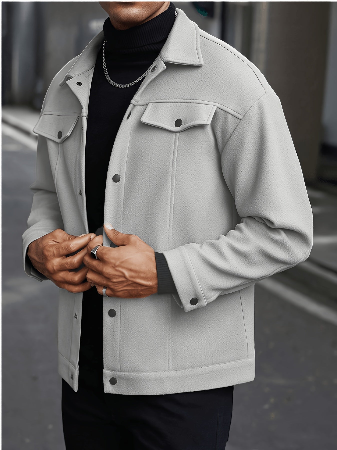Lincoln | Klassieke Button-Up Jas